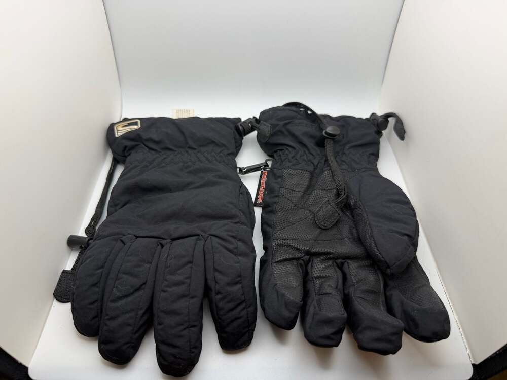 Vintage Scott USA Men's Primaloft Insulated Winter Ski Gloves Black Size L